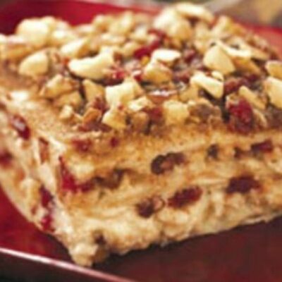 Cranberry & Pear Baklava