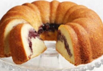 Cranberry Sour Cream Coffee Cake
