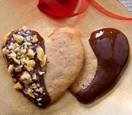Cream Cheese Walnut Wafer Cookies
