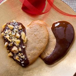 Cream Cheese Walnut Wafer Cookies