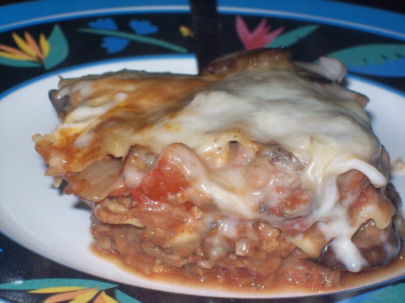 Cream of Mushroom Lasagna