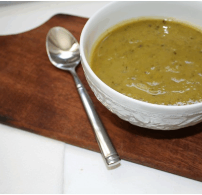 creamy asparagus soup