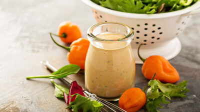 Creamy mexican salad dressing