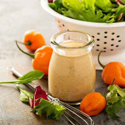 Creamy mexican salad dressing