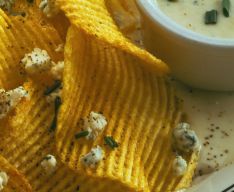 Crisp Potatoes with Gorgonzola
