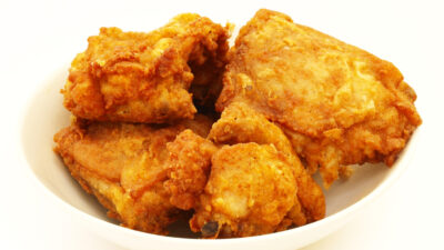 crispy kosher fried chicken