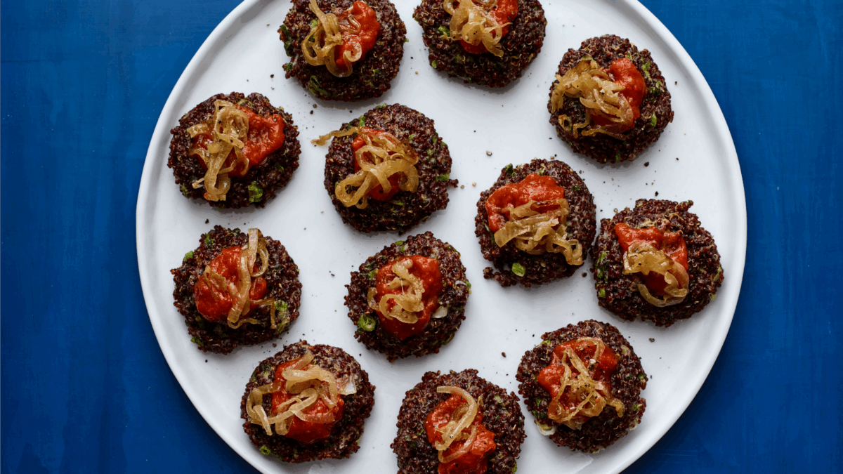 Crispy Quinoa Cakes