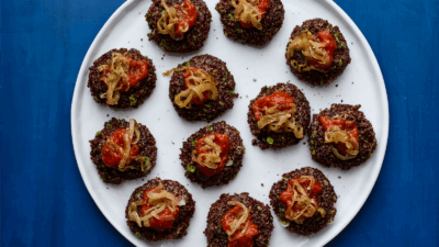 Crispy Quinoa Cakes
