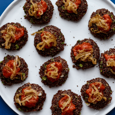 Crispy Quinoa Cakes