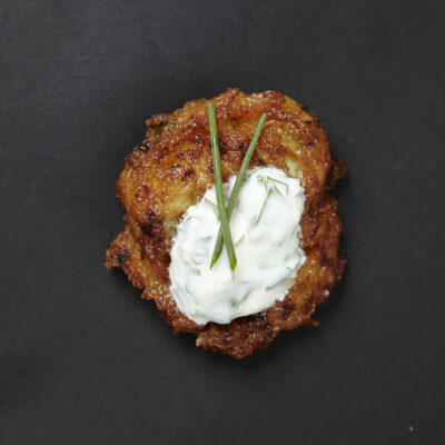 crispy creamy latke