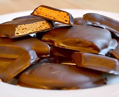 honey comb chocolate bar