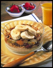 Crunchy Almond and Fruit Granola