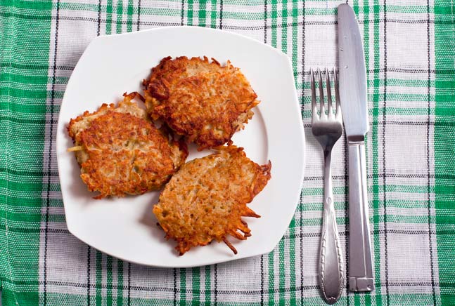 Crunchy Potato Cakes