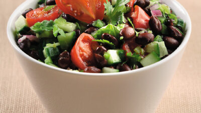 Cucumber And Black Bean Salsa Salad