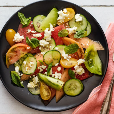 Cucumber Melon Salad