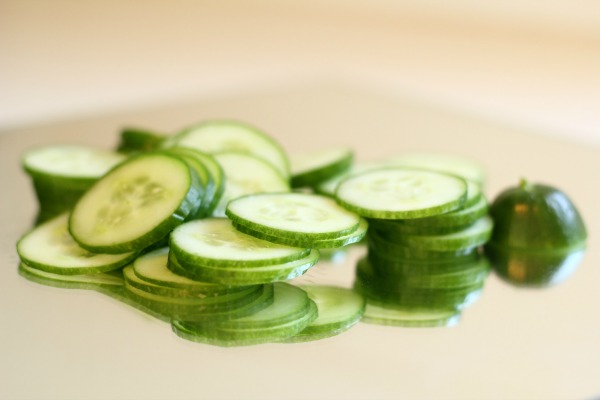 cucumber slices