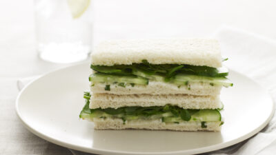cucumber tea sandwich