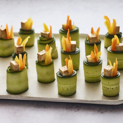 Cucumber Tofu Rolls