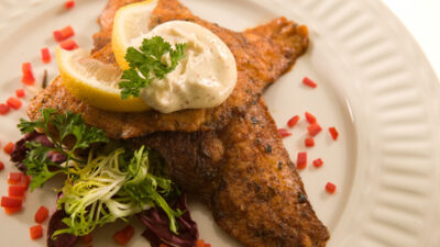 Cumin Crusted Fish