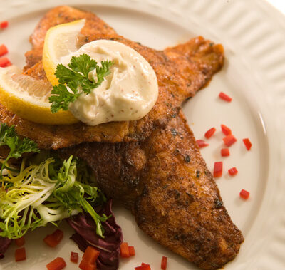 Cumin Crusted Fish