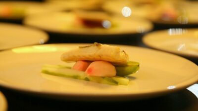 cured branzino