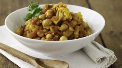 Curried Chick Pea Stew