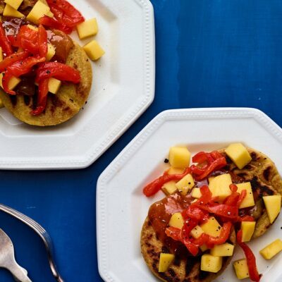 Curried Chickpea Latkes