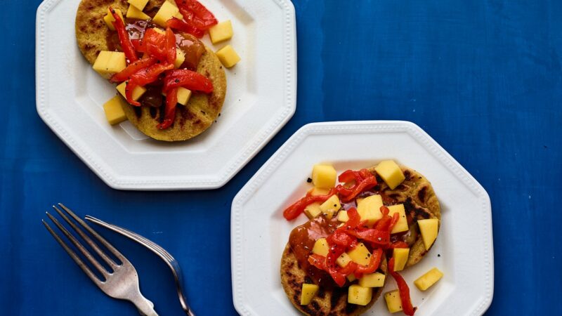 Curried Chickpea Latkes
