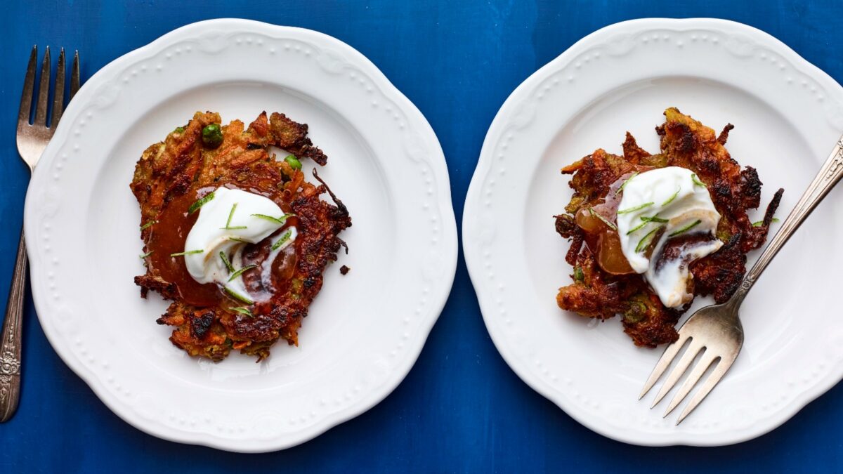 Curried Vegetable Latkes