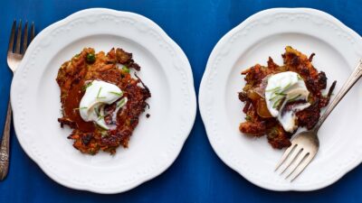 Curried Vegetable Latkes
