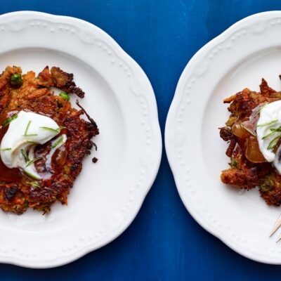 Curried Vegetable Latkes