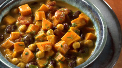 Curried Sweet Potato and Peanut Stew
