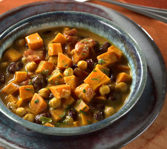 Curried Sweet Potato and Peanut Stew