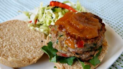 Curry Turkey Burgers