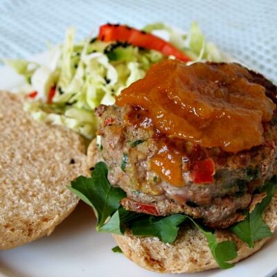 Curry Turkey Burgers