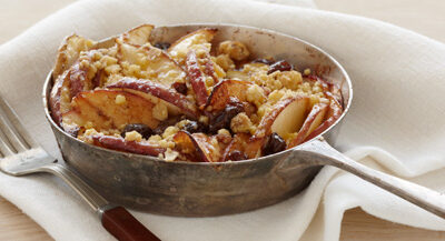 Deep Dish Apple cobbler