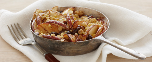 Deep Dish Apple cobbler