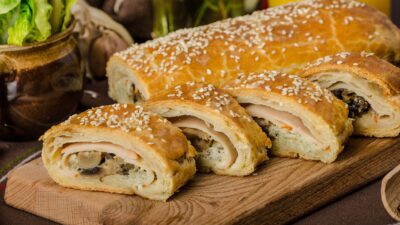 Honey Deli Roll With Caramelized Onions