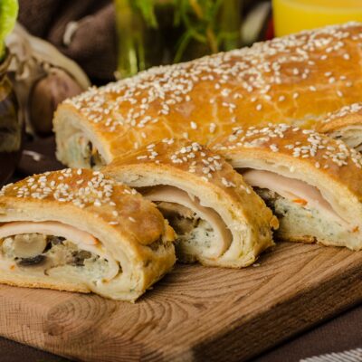 Honey Deli Roll With Caramelized Onions