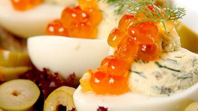 Deviled-Caviar-Eggs