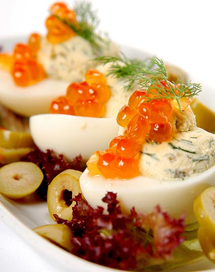 Deviled-Caviar-Eggs