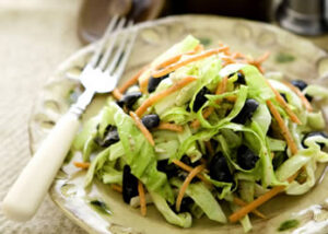 Dijon Olive Coleslaw