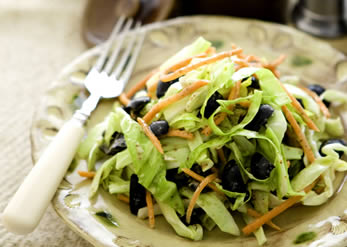 Dijon Olive Coleslaw