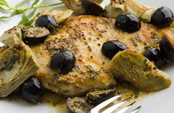 Dijon Saut&eacute;ed Chicken