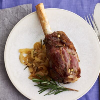 lemon lamb shanks