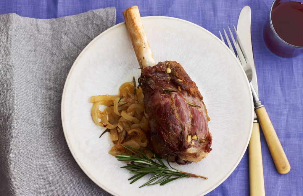 lemon lamb shanks