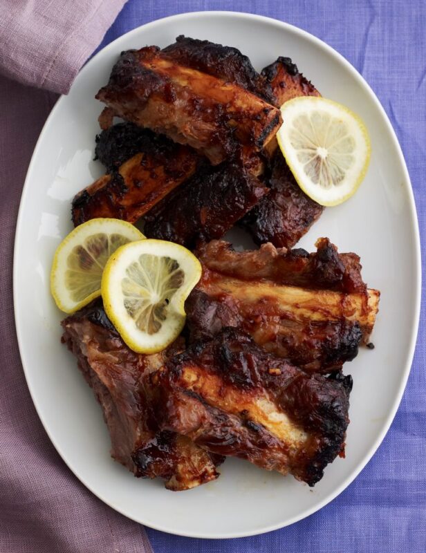 glazed beef spare ribs