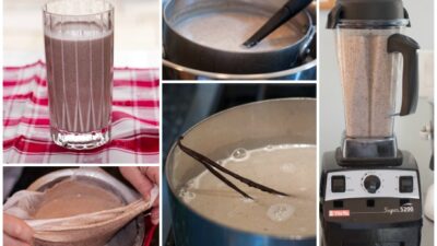 diy almond milk