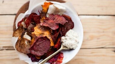 diy root veg chips