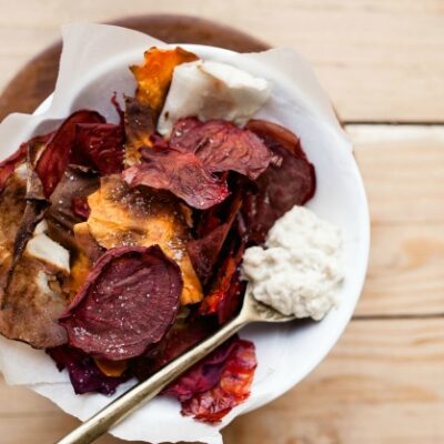 diy root veg chips